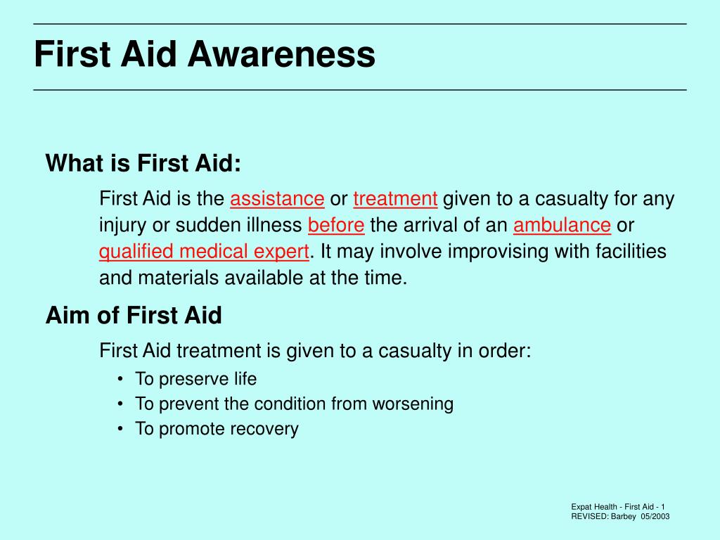 first-aid-awareness